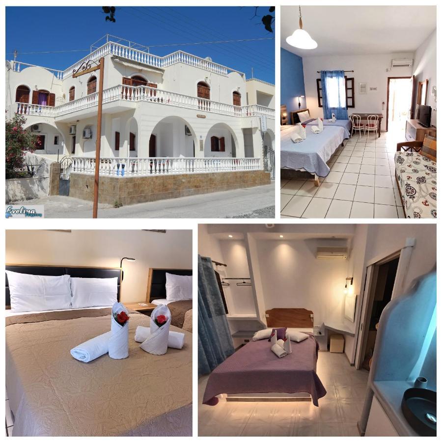 Evelina Beach Pension A Breath Away From The Black Beach Offer Plenty Of Accommodation Type To Suit Every Traveler'S Needs-Economic Rooms-Thematic Rooms-Design Rooms-Kitchenette Rooms-Studios-Small Apartments Περίσσα Εξωτερικό φωτογραφία