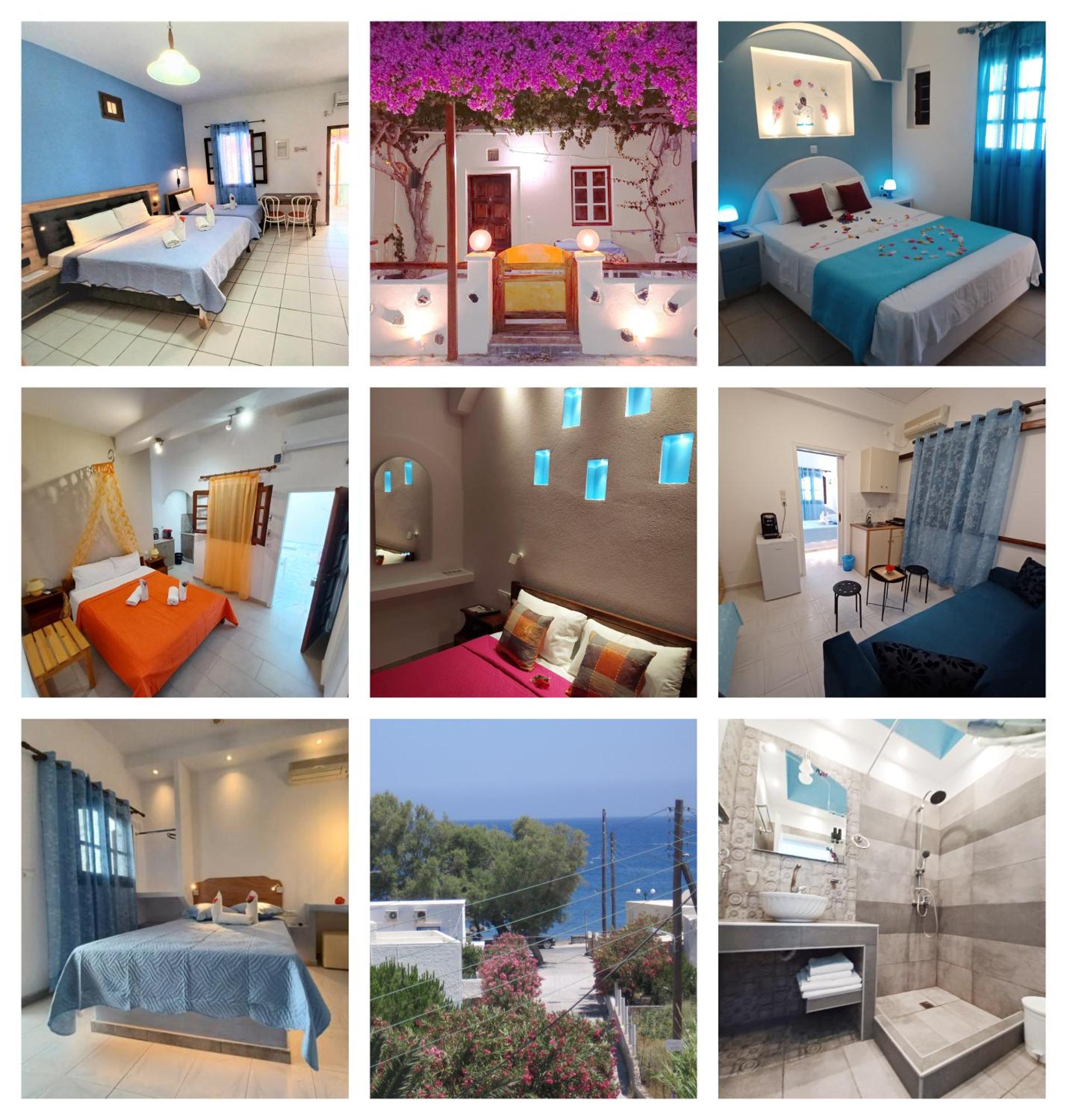 Evelina Beach Pension A Breath Away From The Black Beach Offer Plenty Of Accommodation Type To Suit Every Traveler'S Needs-Economic Rooms-Thematic Rooms-Design Rooms-Kitchenette Rooms-Studios-Small Apartments Περίσσα Εξωτερικό φωτογραφία